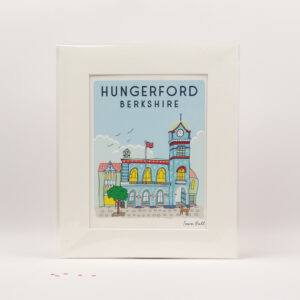 Print of Hungerford Town Hall