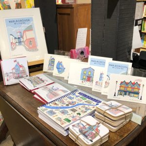 Print Image: White Horse Bookshop
